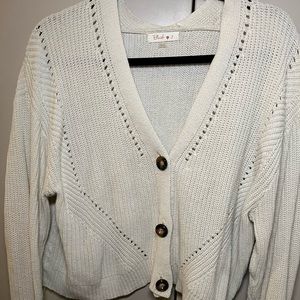White Cardigan